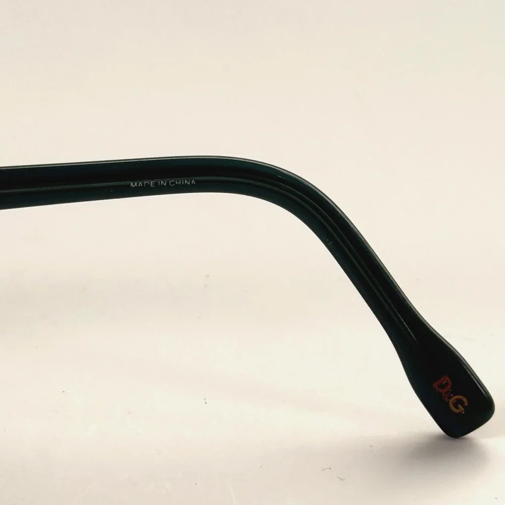 Dolce &‎ Gabbana DD 1212 1870 Eyeglasses Frame Only Womens 52-16-135 Black/Green